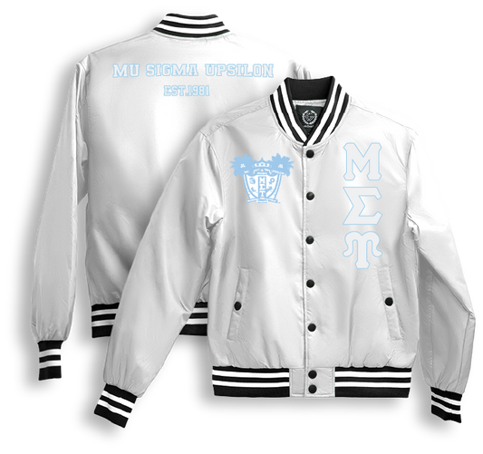 Mu Sigma Upsilon Bomber Jackets