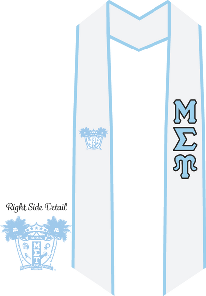 Mu Sigma Upsilon Graduation Stoles