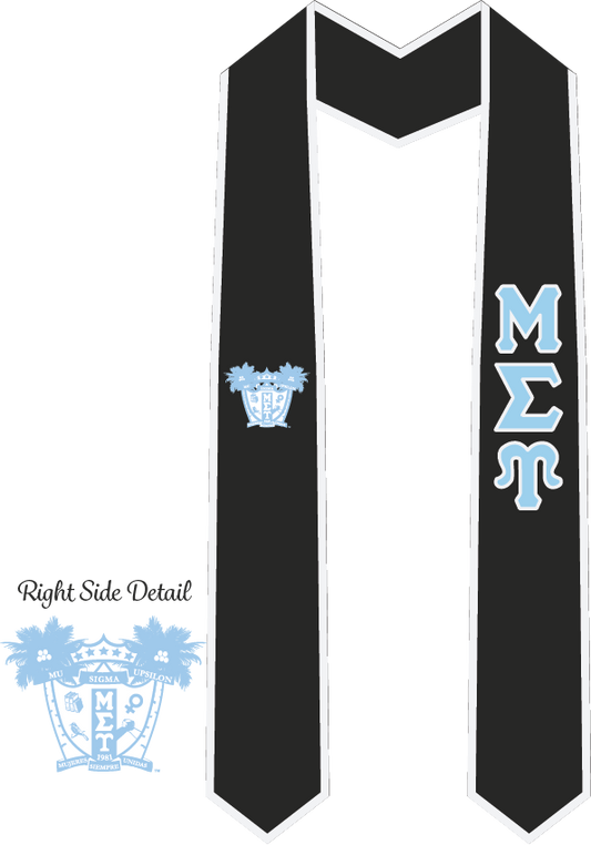 Mu Sigma Upsilon Graduation Stoles