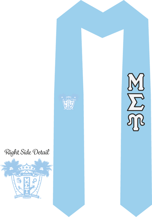 Mu Sigma Upsilon Graduation Stoles