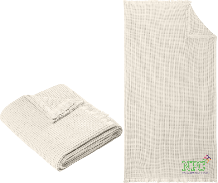 National Panhellenic Conference Letters and Name Blankets