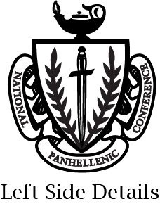 National Panhellenic Conference Varsity Hooded Sweatshirt