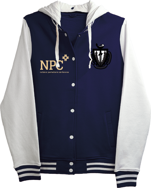 National Panhellenic Conference Varsity Hooded Sweatshirt