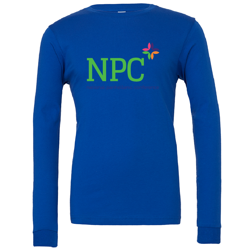National Panhellenic Conference Full-Color Lettered Long Sleeve T-Shirts