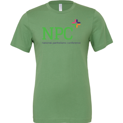 National Panhellenic Conference Full-Color Lettered Short Sleeve T-Shirts