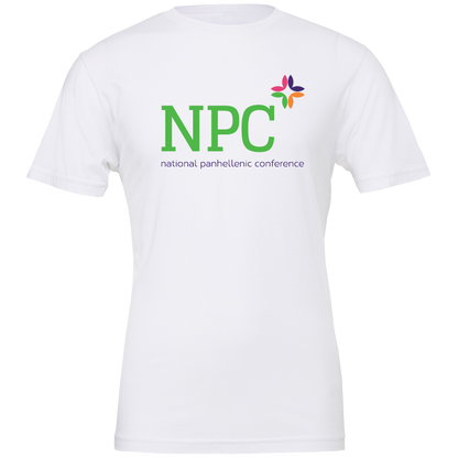 National Panhellenic Conference Full-Color Lettered Short Sleeve T-Shirts