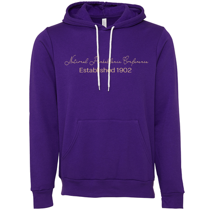 National Panhellenic Conference Embroidered Scripted Name Hooded Sweatshirts