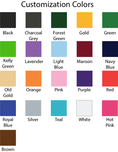 Alpha Chi Rho Letters and Name Blankets