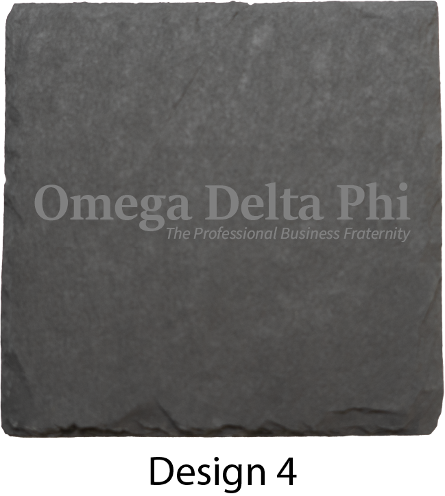 Omega Delta Phi Stone Coasters - 4-Pack