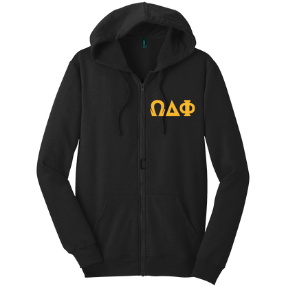 Omega Delta Phi Zip-Up Hooded Sweatshirts