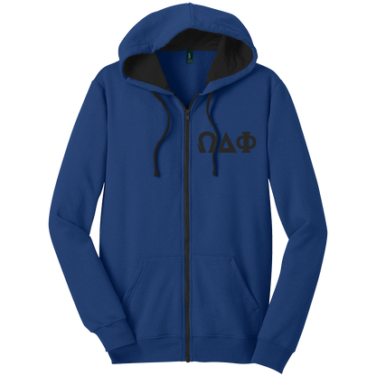 Omega Delta Phi Zip-Up Hooded Sweatshirts