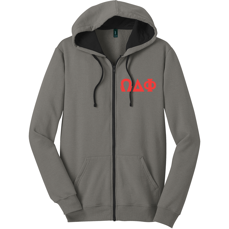 Omega Delta Phi Zip-Up Hooded Sweatshirts