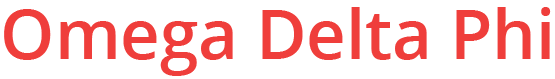 Omega Delta Phi Stickers