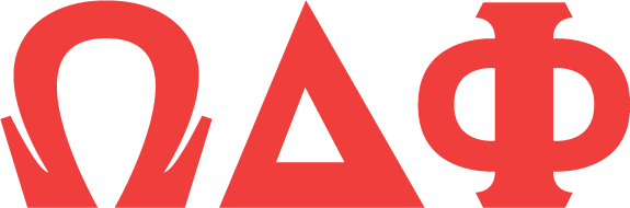 Omega Delta Phi Stickers