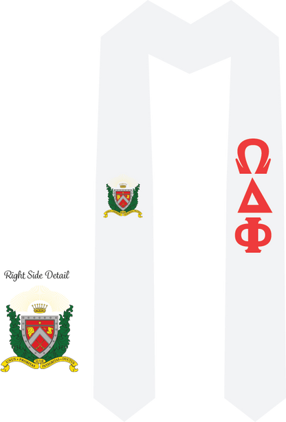 Omega Delta Phi Graduation Stoles