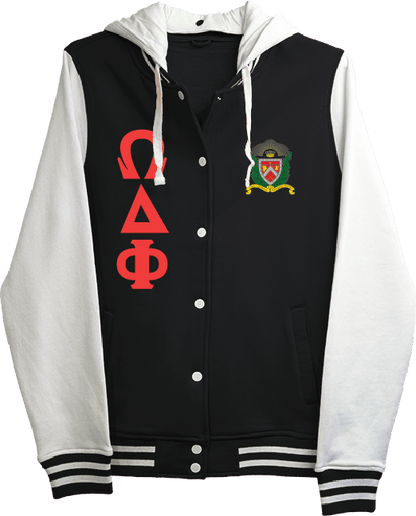 Omega Delta Phi Varsity Hooded Sweatshirt
