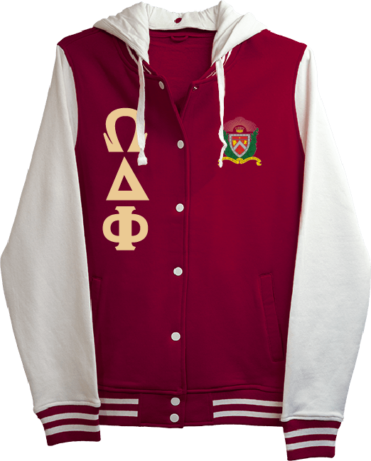Omega Delta Phi Varsity Hooded Sweatshirt