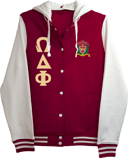 Omega Delta Phi Varsity Hooded Sweatshirt