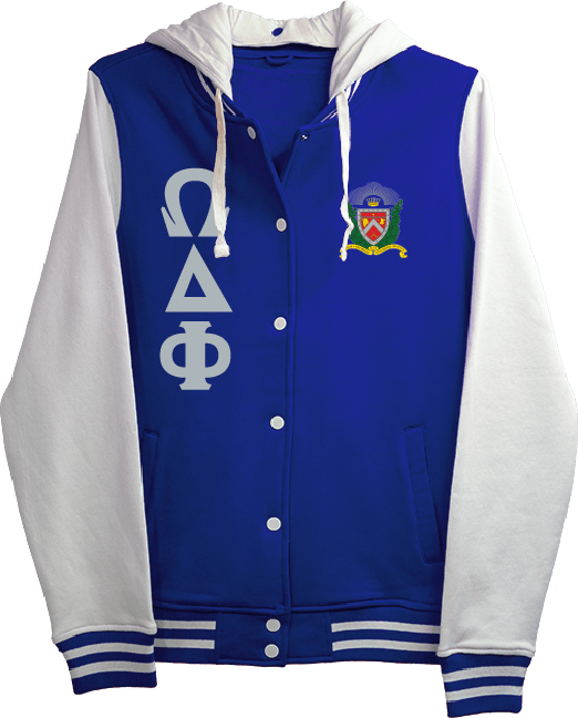 Omega Delta Phi Varsity Hooded Sweatshirt