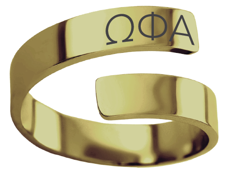 Omega Phi Alpha Lettered Rings