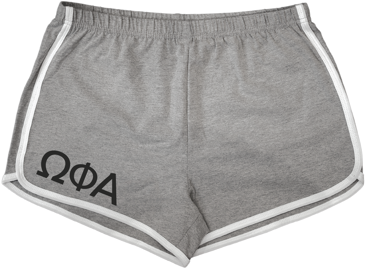 Omega Phi Alpha Lettered Women's Shorts
