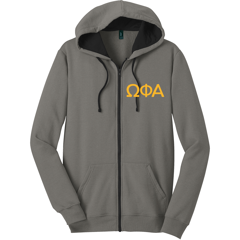 Omega Phi Alpha Zip-Up Hooded Sweatshirts