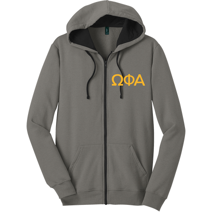 Omega Phi Alpha Zip-Up Hooded Sweatshirts