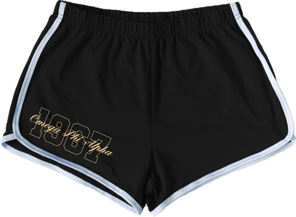Omega Phi Alpha Year and Name Women's Shorts