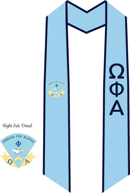 Omega Phi Alpha Graduation Stoles