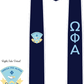 Omega Phi Alpha Graduation Stoles