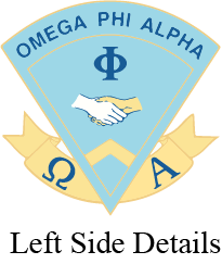 Omega Phi Alpha Varsity Hooded Sweatshirt