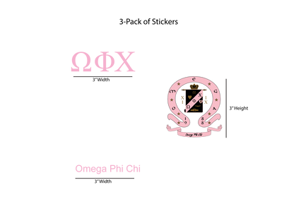 Omega Phi Chi Stickers