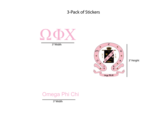 Omega Phi Chi Stickers