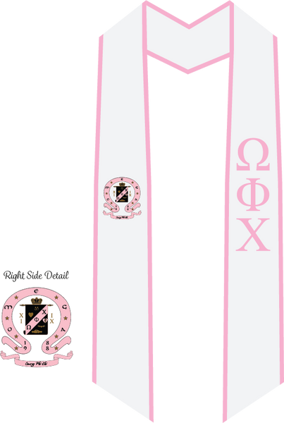 Omega Phi Chi Graduation Stoles Greek Graduate