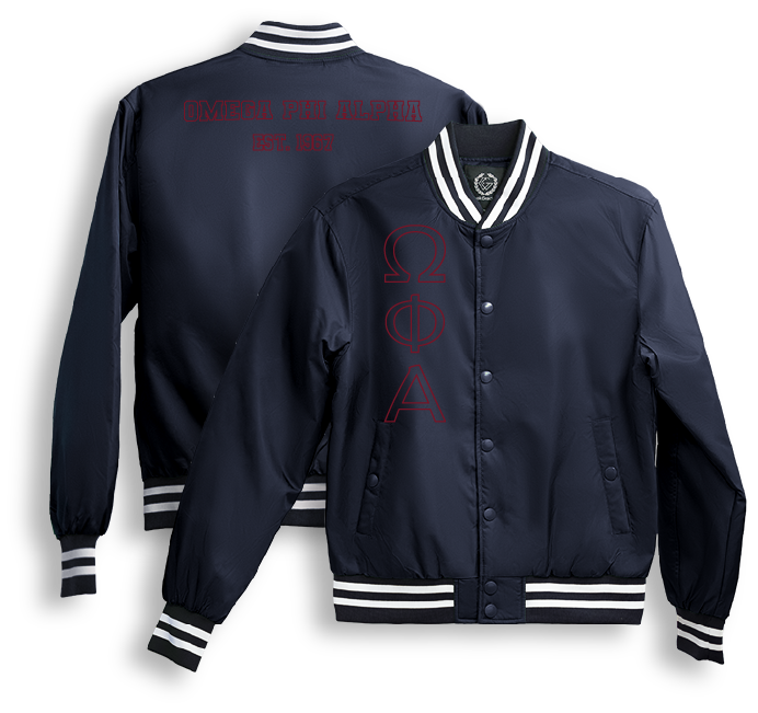 Omega Phi Alpha Bomber Jackets