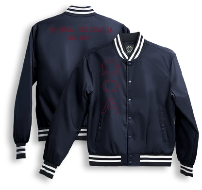 Omega Phi Alpha Bomber Jackets