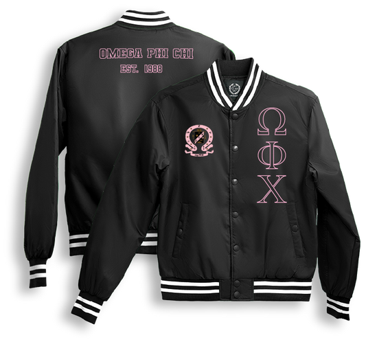Omega Phi Chi Bomber Jackets