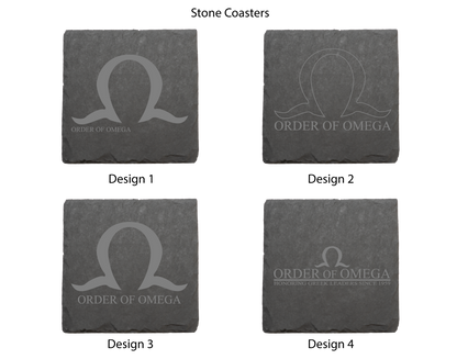 Order of Omega Stone Coasters - 4-Pack