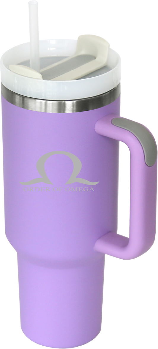 Order of Omega Lettered 40oz Tumblers