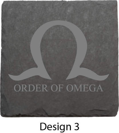 Order of Omega Stone Coasters - 4-Pack