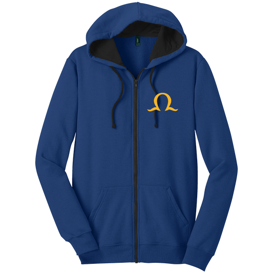 Order of Omega Zip-Up Hooded Sweatshirts