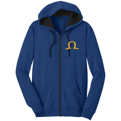 Order of Omega Zip-Up Hooded Sweatshirts