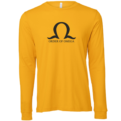 Order of Omega Lettered Long Sleeve T-Shirts