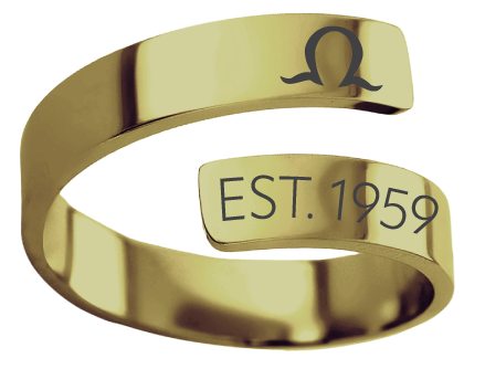 Order of Omega Year and Letters Rings