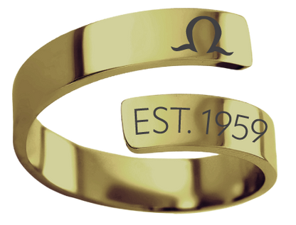 Order of Omega Year and Letters Rings