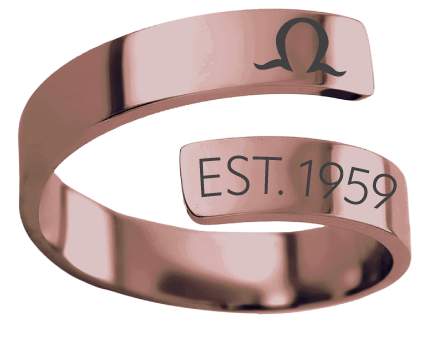Order of Omega Year and Letters Rings
