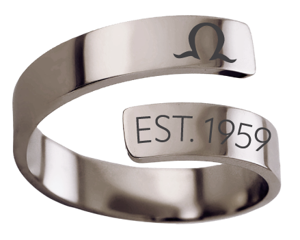 Order of Omega Year and Letters Rings