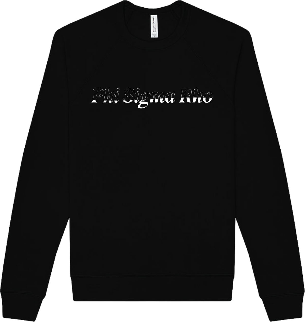 Phi Sigma Rho Stitched Outline Crewnecks