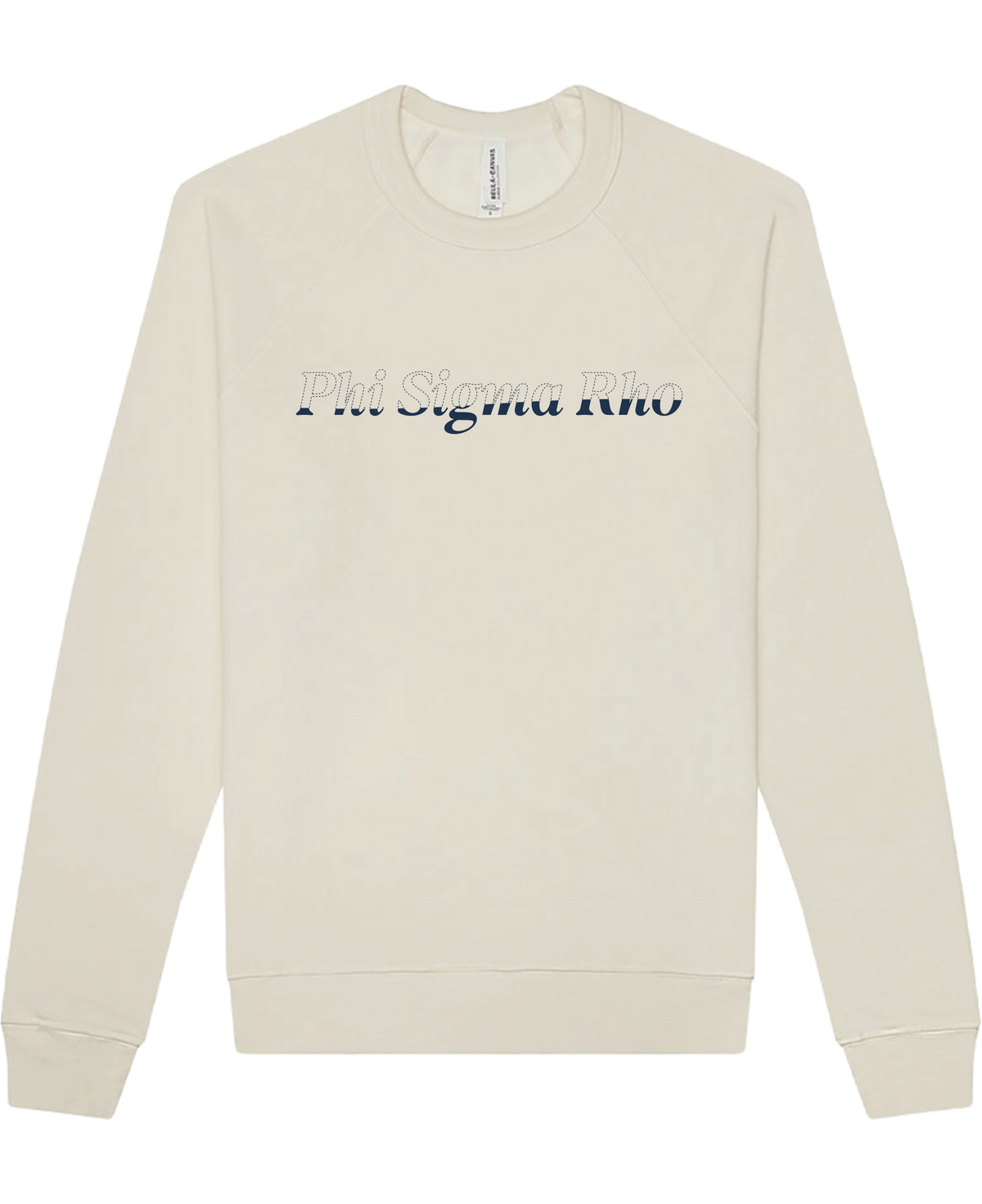 Phi Sigma Rho Stitched Outline Crewnecks