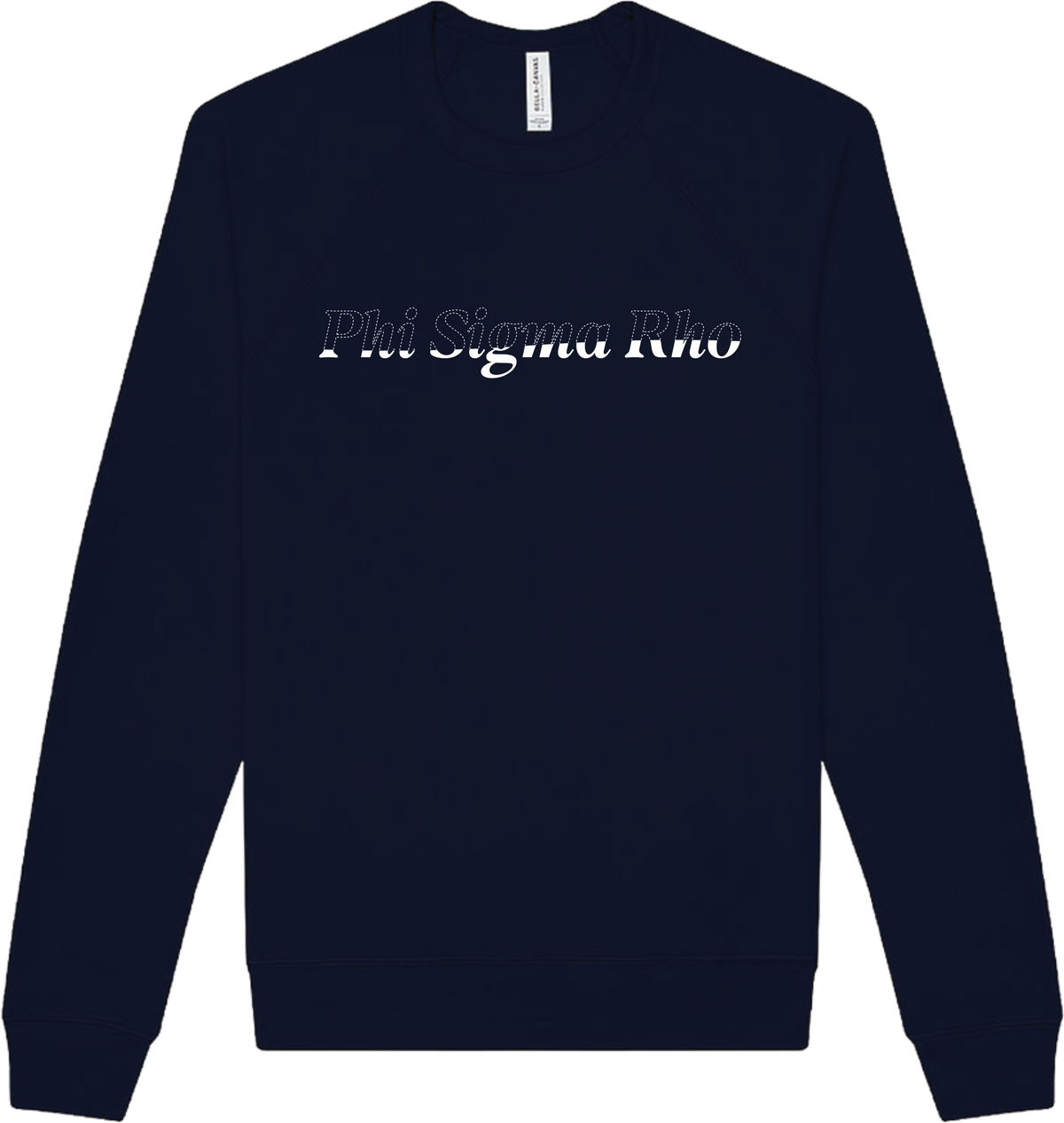 Phi Sigma Rho Stitched Outline Crewnecks